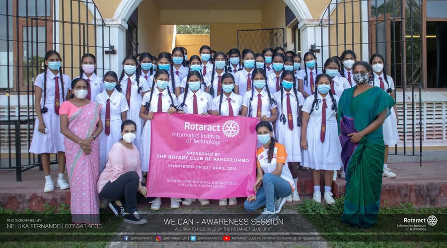 The Rotaract club of IIT continues to break the stigma and address concerns revolving around Menstruation and feminine hygiene