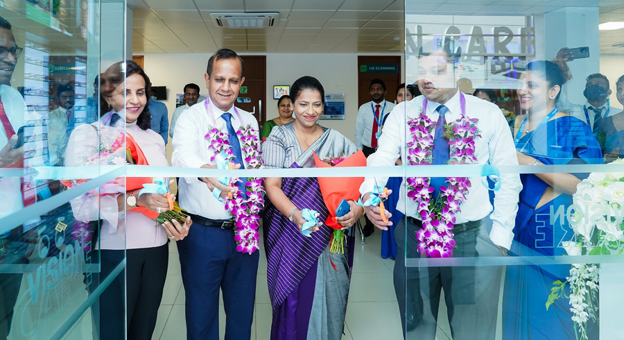 Vision Care opens latest branch at Medihelp Hospital in Athurugiriya