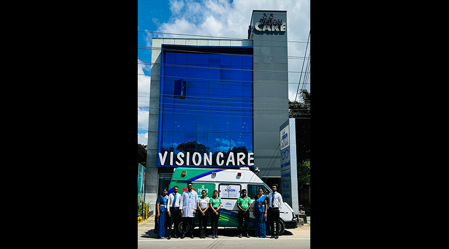 Vision Cares 1990 Suwa Seriya ambulance adoption boosts healthcare access in Kurunegala