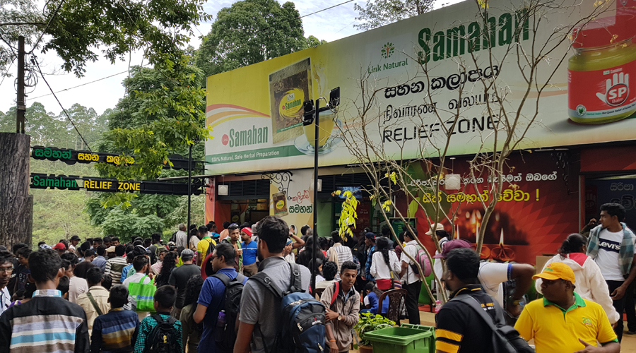 Link Samahan and Samahan SP Balm bring soothing relief to Sri Pada pilgrims during the season