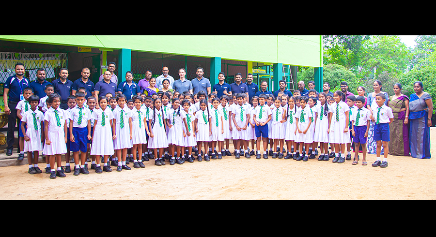 Allianz Lanka Donates Clean Drinking Water System to Ra Higgaswatta Primary School