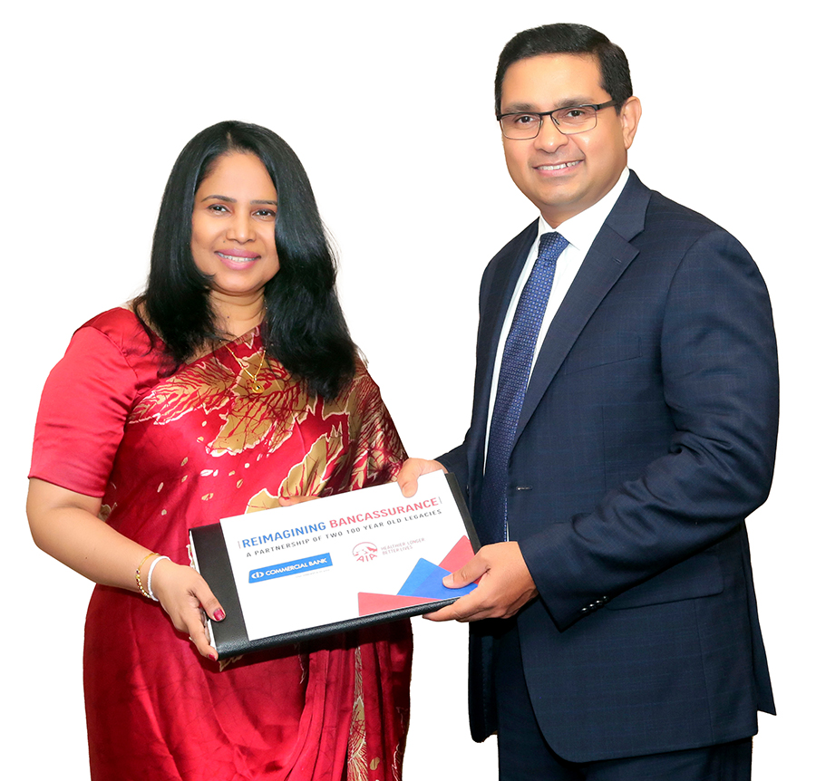 Commercial Bank and AIA Sri Lanka
