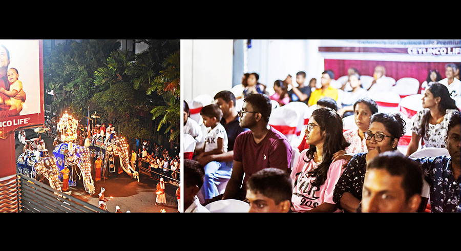 Ceylinco Life policyholders accorded VIP viewing of Kandy Perahera