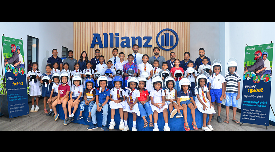 Allianz Lanka Furthers Commitment to Child Safety on the Road