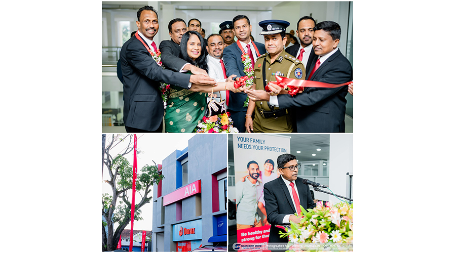 AIA Insurance advances expansion with new Regional Development Office RDO in Matara