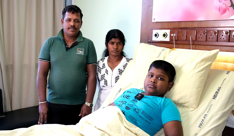 Hemas Hospitals Supports Gifted Young Savant with Treatment for Rare Medical Condition