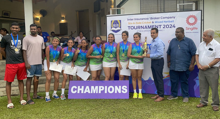 Fairfirst Emerges Victorious in the SLII Inter Insurance Broker Company Mixed Netball Tournament 2024