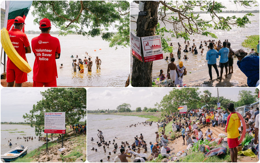 Safeguarding Sri Lankas national poson festival for 29 years AIA Poson Safety Programme saved 6 lives this year