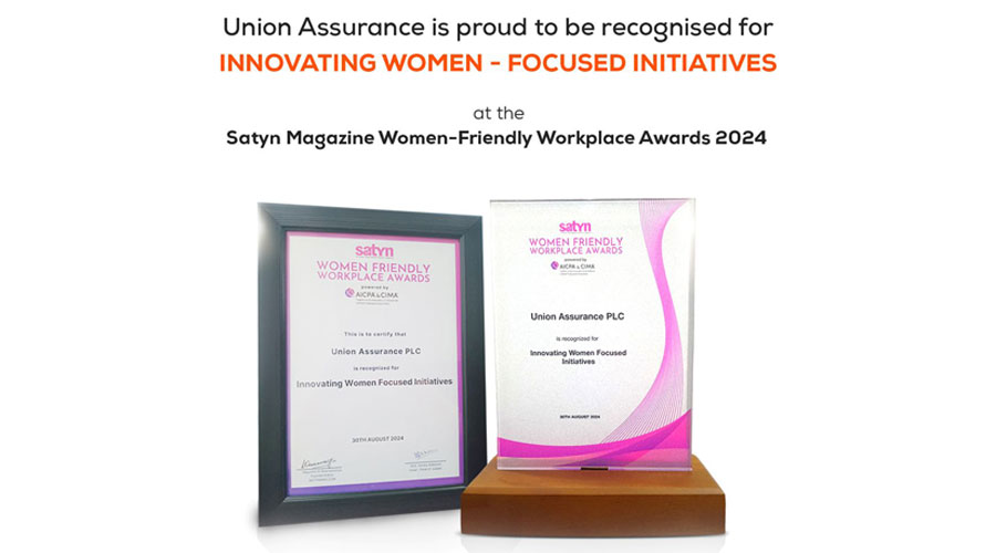 Union Assurance Crowned for its Innovative Women Focused Initiatives at Satynmag Women Friendly Workplace Awards powered by AICPACIMA 2024