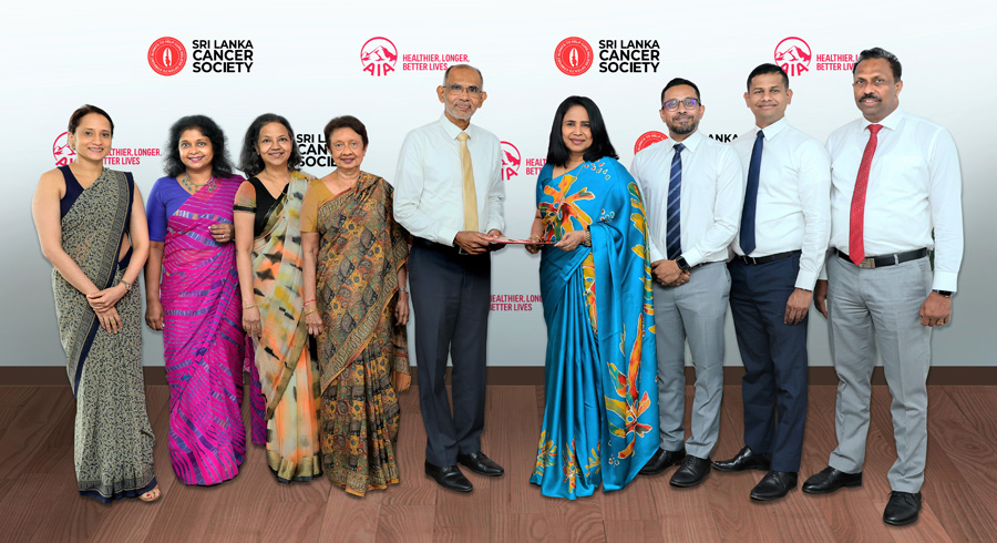AIA Insurance renews partnership with Sri Lanka Cancer Society for 7th consecutive year