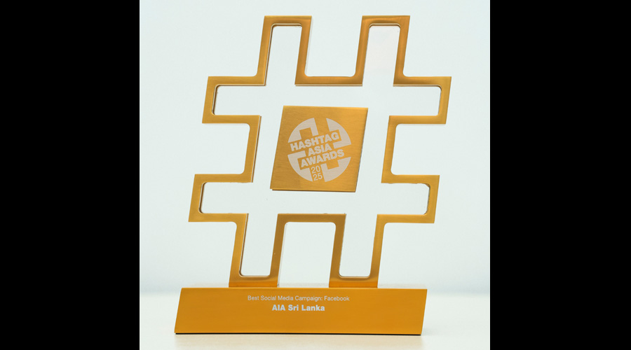 AIA Sri Lanka rises from Silver to Gold at Hashtag Asia Awards 2025