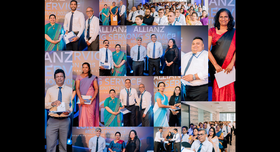 Allianz Insurance Lanka Ltd. Celebrates Loyalty and Dedication at The Long Service Recognition Ceremony 2025