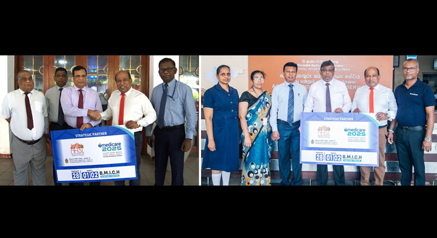 Centre of Excellence in Healthcare National Hospital of Sri Lanka join hands with Medicare 2025 International Healthcare Exhibition as a Strategic Partner