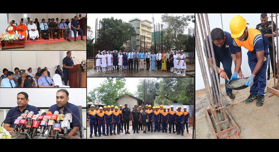 Colours of Courage Trust together with Ministry of Health and Sri Lanka Army resumes construction of Karapitiya Trail Cancer Hospital Project on track for 2026 completion