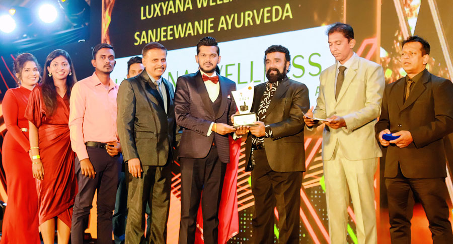 Luxyana Wellness by Sanjeewanie Ayurveda wins Best Ayurveda Brand for Wellness Healing at Pinnacle Sri Lanka Awards