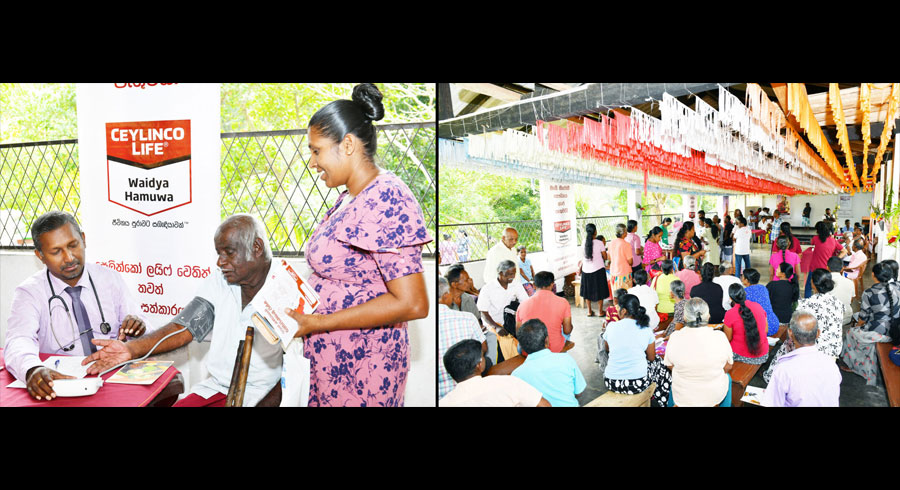 Ceylinco Life ends 2024 with 12 free medical camps under Waidya Hamuwa initiative