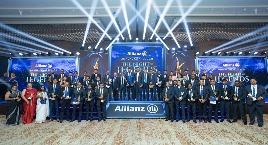 Allianz Insurance Lanka Limited marks a night of recognition and celebration at The Night of Legends