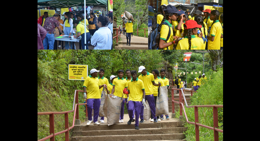 Link Samahan Champions Sacred Environmental Conservation with Asiri Surakimu Samanola at Sacred Sri Pada