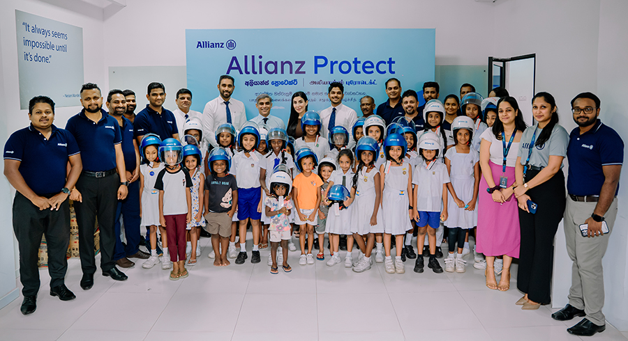 Allianz Lanka Expands Flagship CSR Initiative Allianz Protect with 1550 Child Safety Helmets Distributed Across 30 Locations