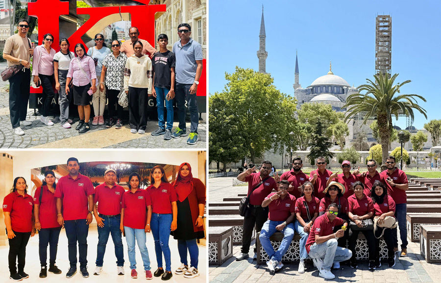 Ceylinco Lifes top sales stars celebrate success with overseas adventures