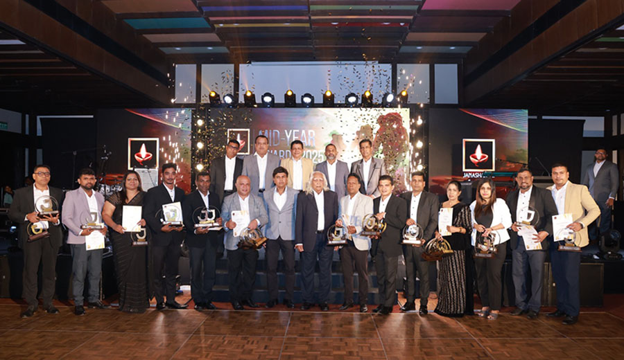 Janashakthi Life Rewards Top Achievers at Mid Year Awards 2025