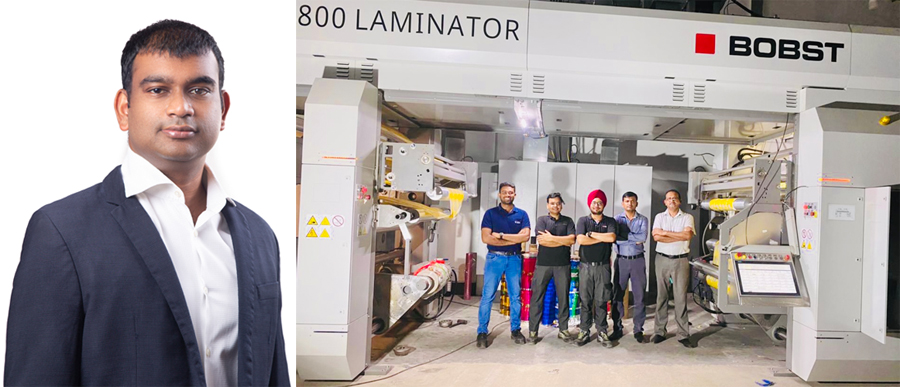 Varna Packaging strengthens its competitive edge with the BOBST NOVA D 800 Laminator