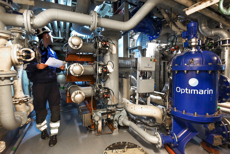 BWTS service and support is a vital factor for reliable ship operations says Optimarin