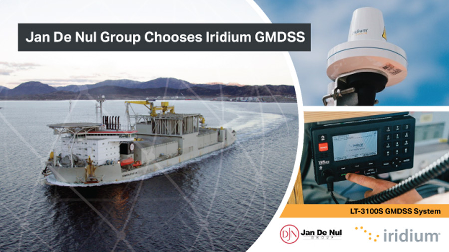 Jan De Nul Group Chooses Iridium GMDSS