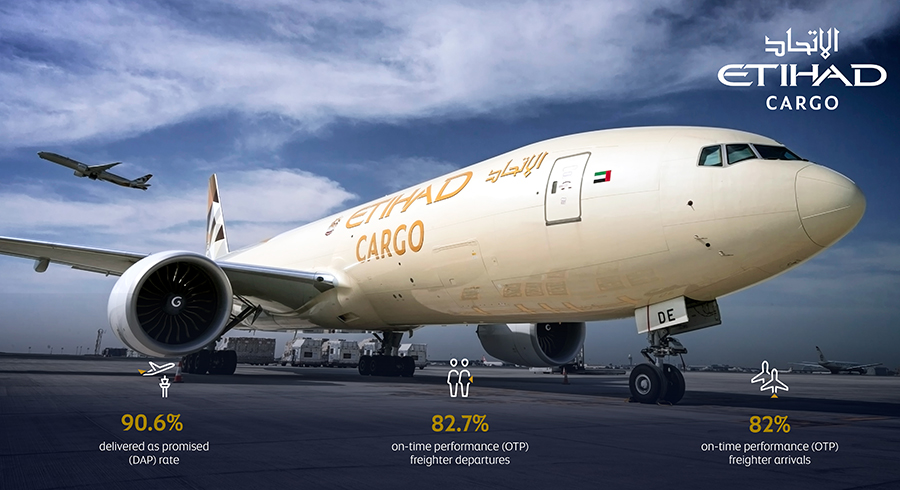 Etihad Cargo Exceeds Operational Performance Targets