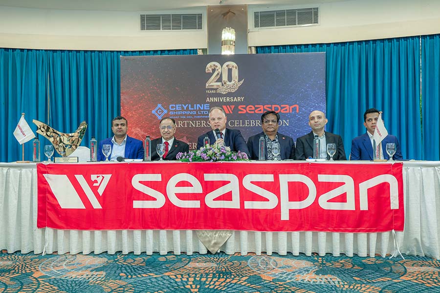 Seaspan and Ceyline Shipping Celebrate 20 Years of Partnership