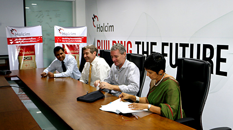 Holcim Lanka to Share Technical Expertise for Room to Read