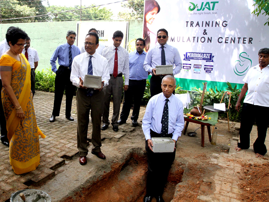 JAT Holdings CSR Venture gets under way Foundation Laying of RS 30 Million
