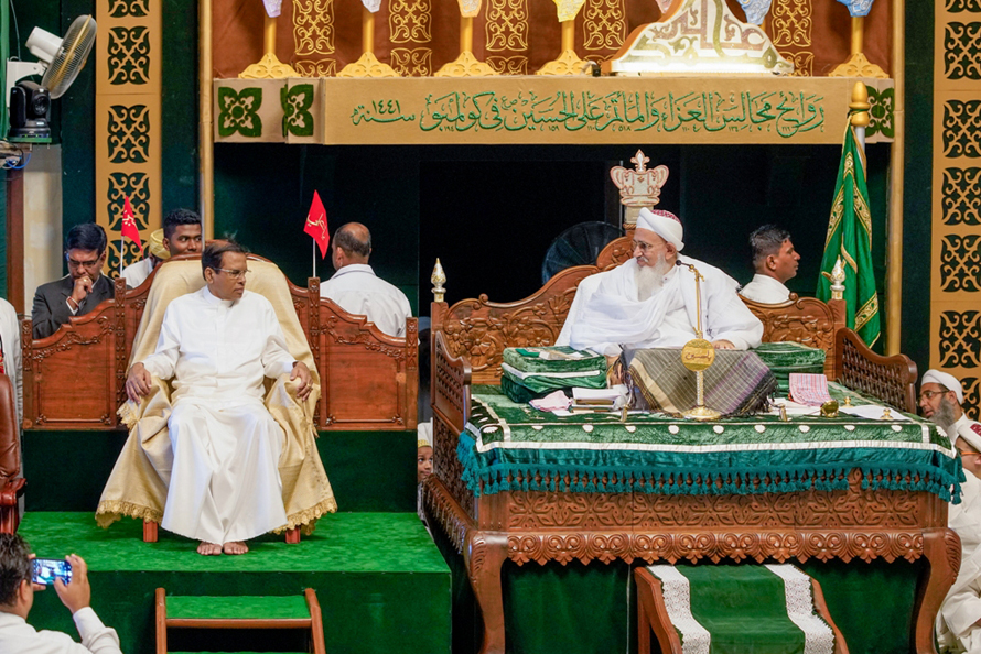 President Maithripala Sirisena praises the Dawoodi Bohra community for their message of peace and harmony image 2
