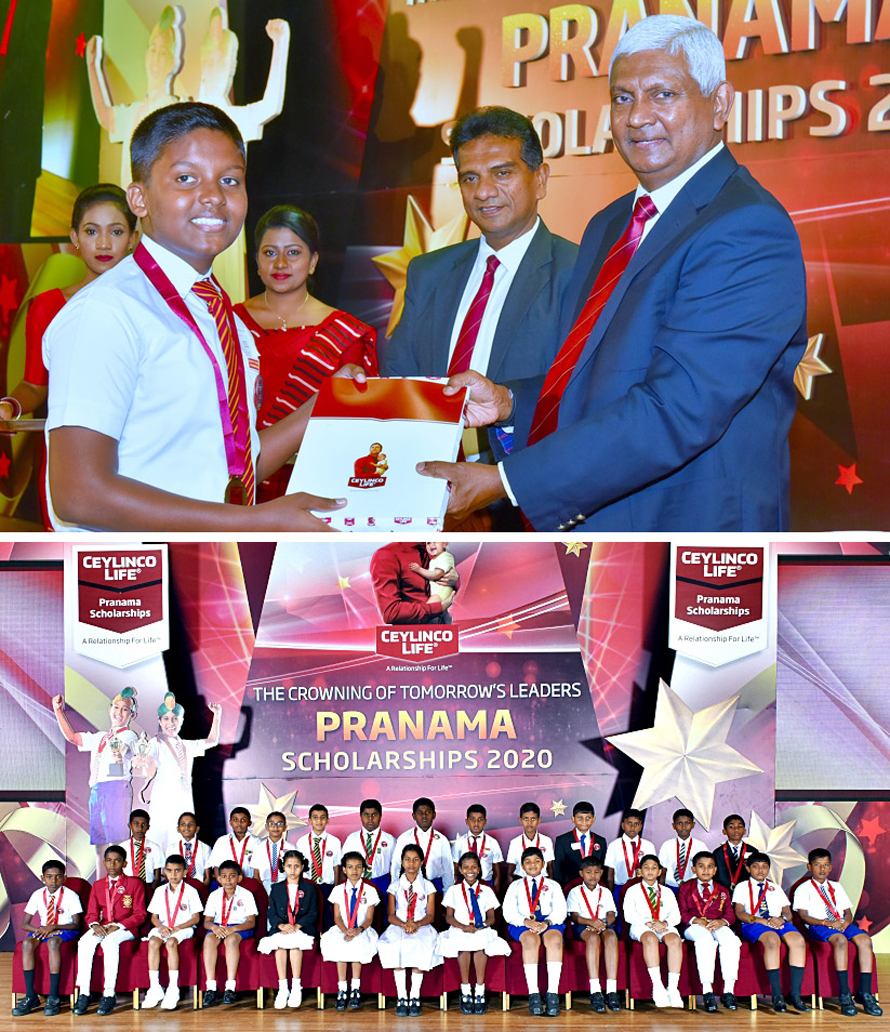 Ceylinco Life presents Pranama schols to 154 more future leaders of Sri Lanka