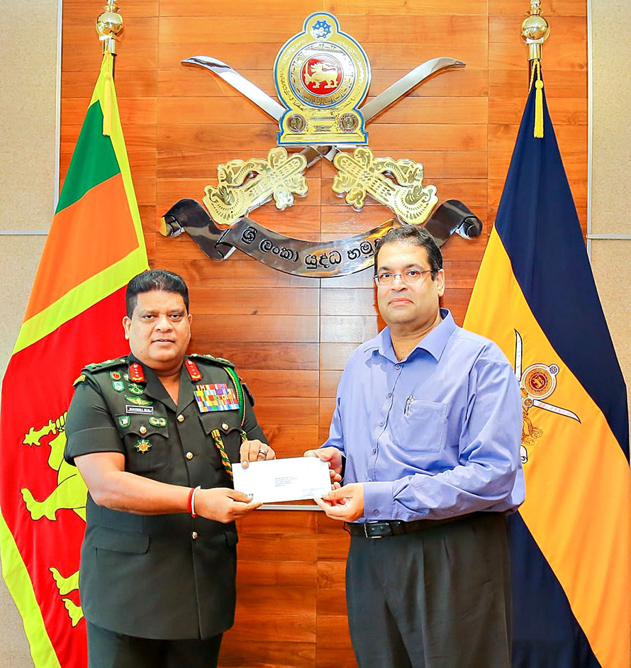 CEAT donates Rs 2 million towards new Army Hospital in Kandy