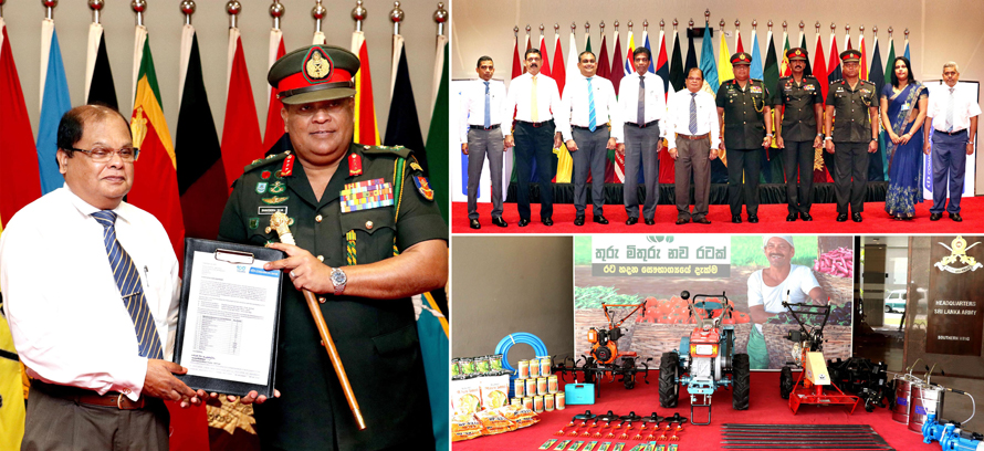 ComBank joins Sri Lanka Army Thuru Mithuru project to drive Sri Lanka towards self sufficiency in food