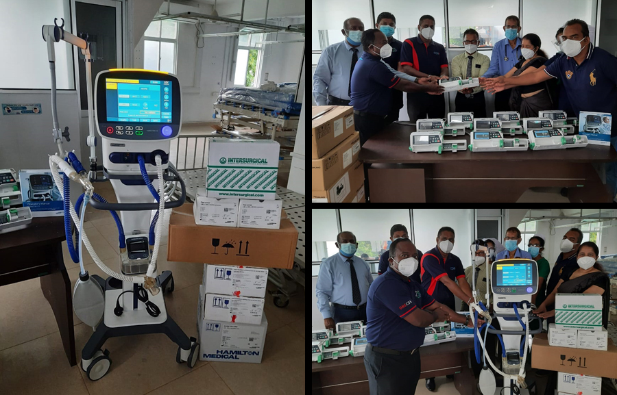 CDB Donates Vital Medical Equipment to Gampaha District General Hospital ICU
