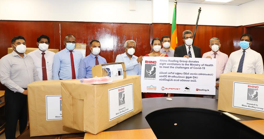 Rhino Group Donates 8 ICU Ventilators to Ministry of Health