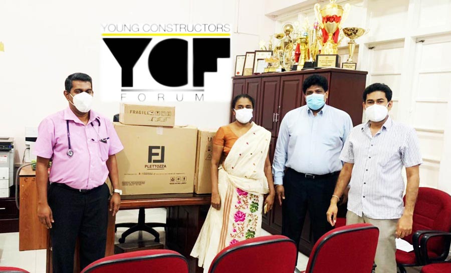 Young Constructors Forum makes donation of critical medical equipment to Colombo South Teaching Hospital