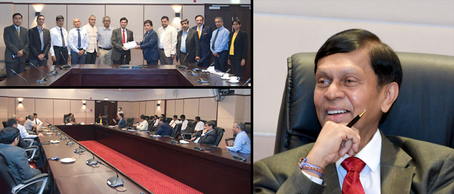 businesscafe State Minister Ajith Nivard Cabraal Meets Members of the CEO Forum of India