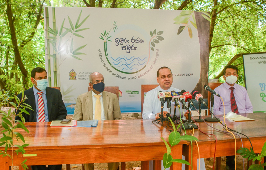 businesscafe Tokyo Cement Partners the Ministry of Environment to plant 200000 Trees on Mahaweli Riverbanks