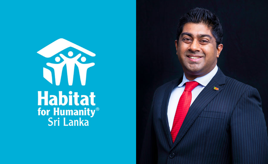 Lakshan Madurasinghe appointed as Habitat for Humanity Sri Lanka Goodwill Ambassador