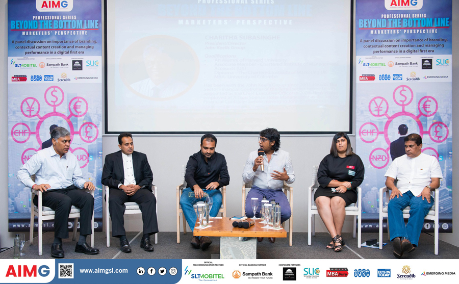 Beyond the bottom line A Marketers Perspective AIMGSL event a resounding success