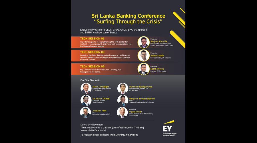 EY Sri Lanka Sri Lanka Banking Conference
