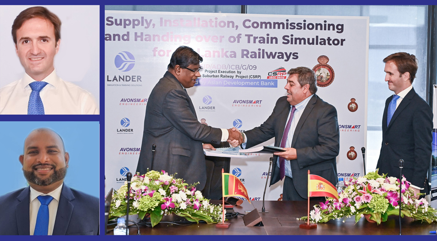 LANDER together with Avonsmart Engineering signs a commercial agreement with Sri Lanka Railways to introduce locomotive simulators to Sri Lanka