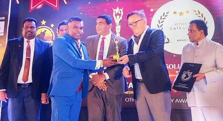 Deshakthi E Solutions crowned as the Most Environmentally Friendly Business of the Year