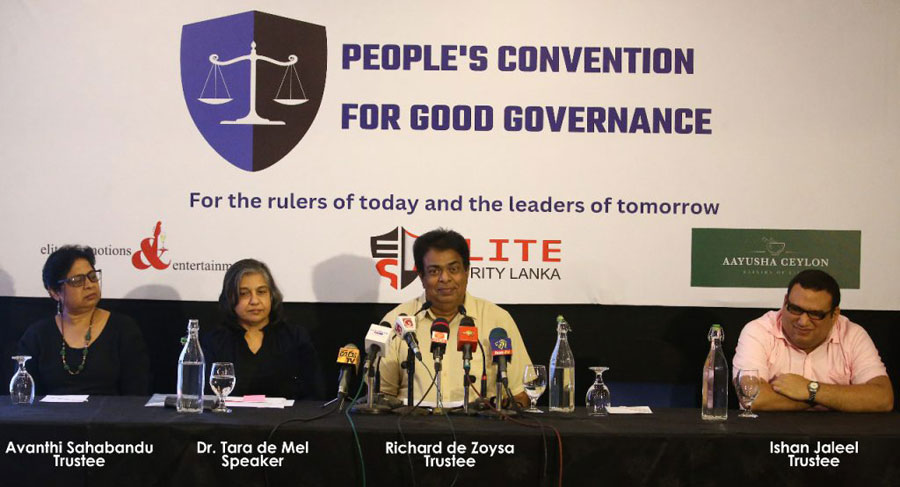 PEOPLE S CONVENTION FOR GOOD GOVERNANCE