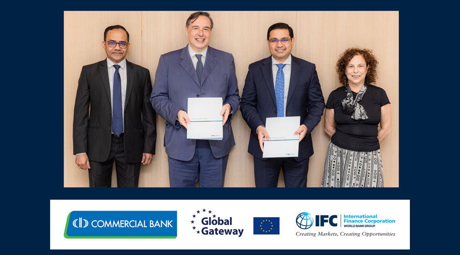 IFC and EU Partner with Commercial Bank of Ceylon to Scale Up Green Finance Signaling the Need for Climate Resilient Investments in Sri Lanka