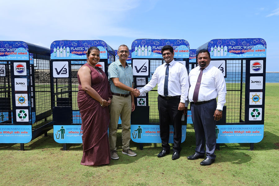 Galle Face Green Gets a Sustainability Boost from Varun Beverages and SLPMCS