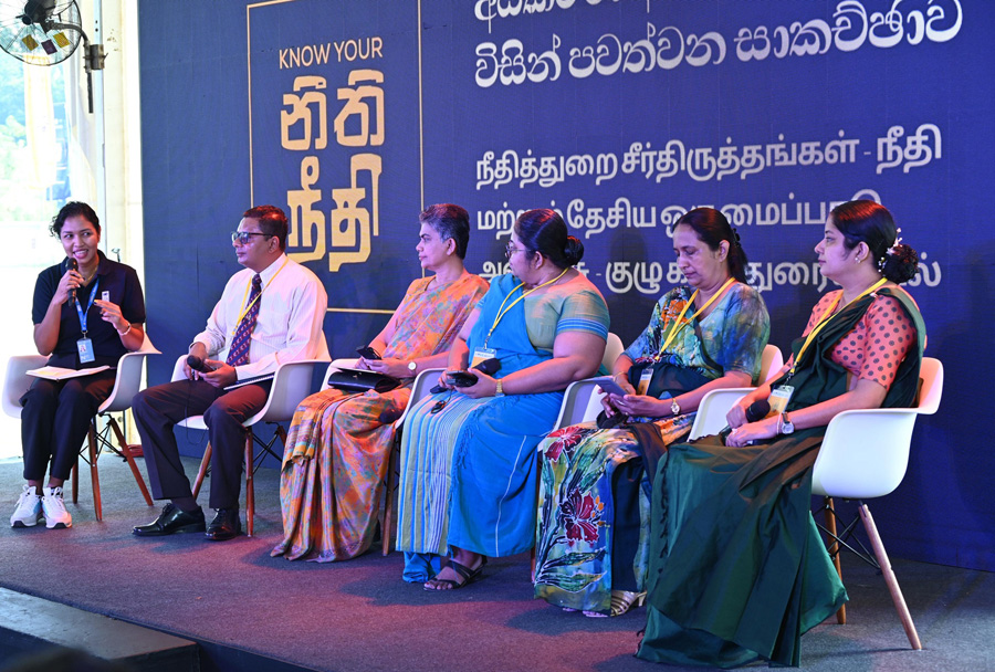 Over a thousand visitors gain access to legal aid through the Know Your Neethi Legal Aid Awareness Camp in Badulla